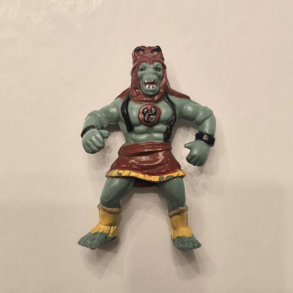 Vintage 1986 Telepix Thundercats Mini Plastic Figure 2.5" tall Mumm-Ra character